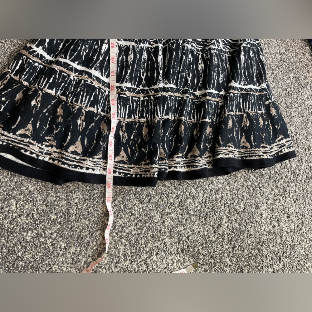 Nic + Zoe Mesmerize A Line Knit Twirl Midi Career Dress Office Retail 228 - Picture 10 of 12